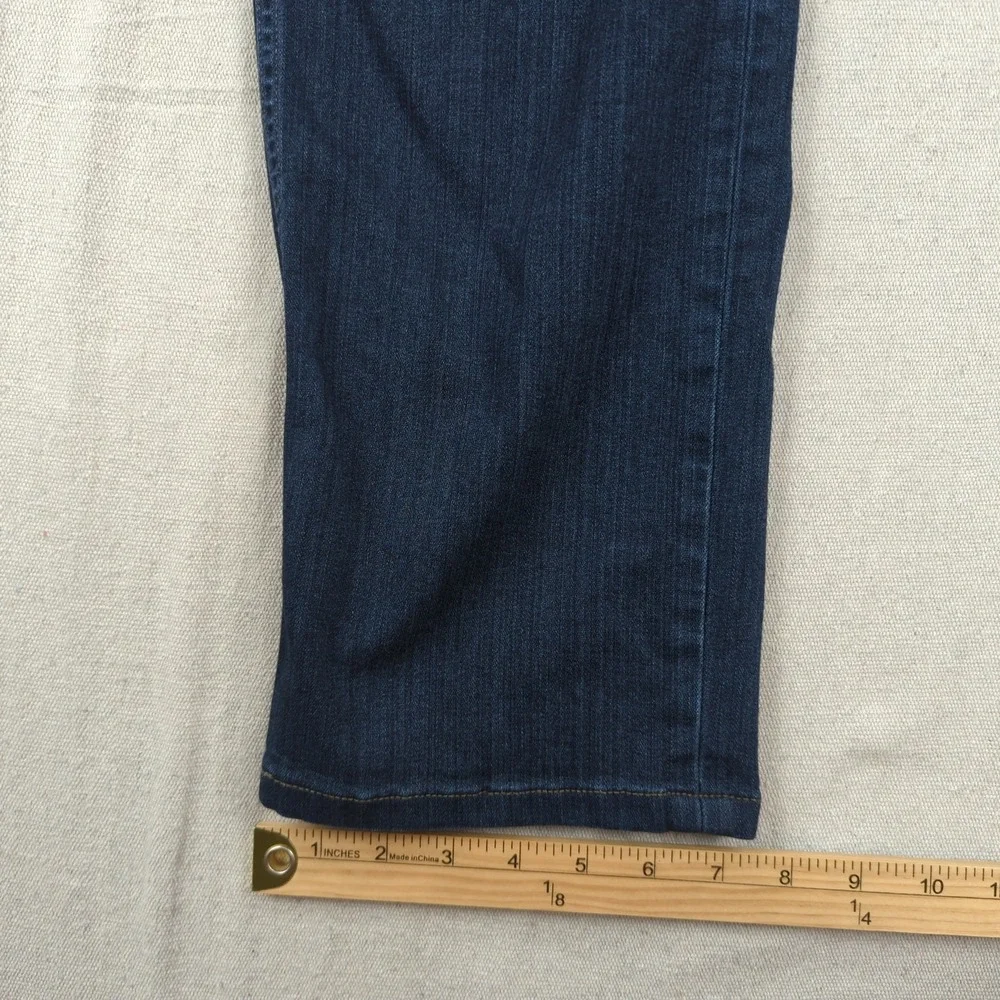 Paige Pants Mens 36x31 Blue Federal Straight Stretch Casual Preppy